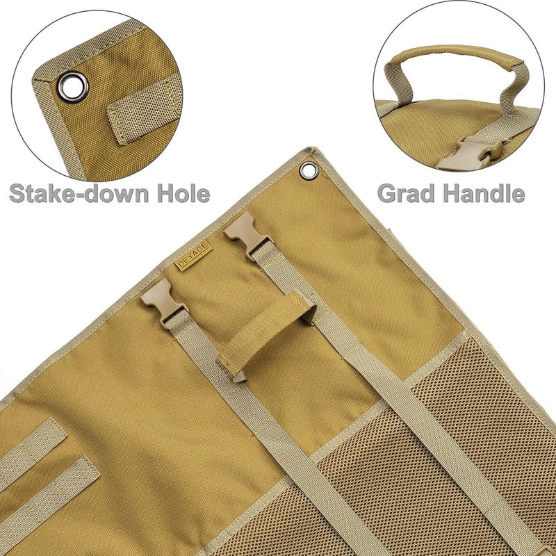 Deyace Shooting Mats Prone Padded, Extra Large Portable Roll Up Shooting Padded Mat for Range Shooting and Hunting - Image 5